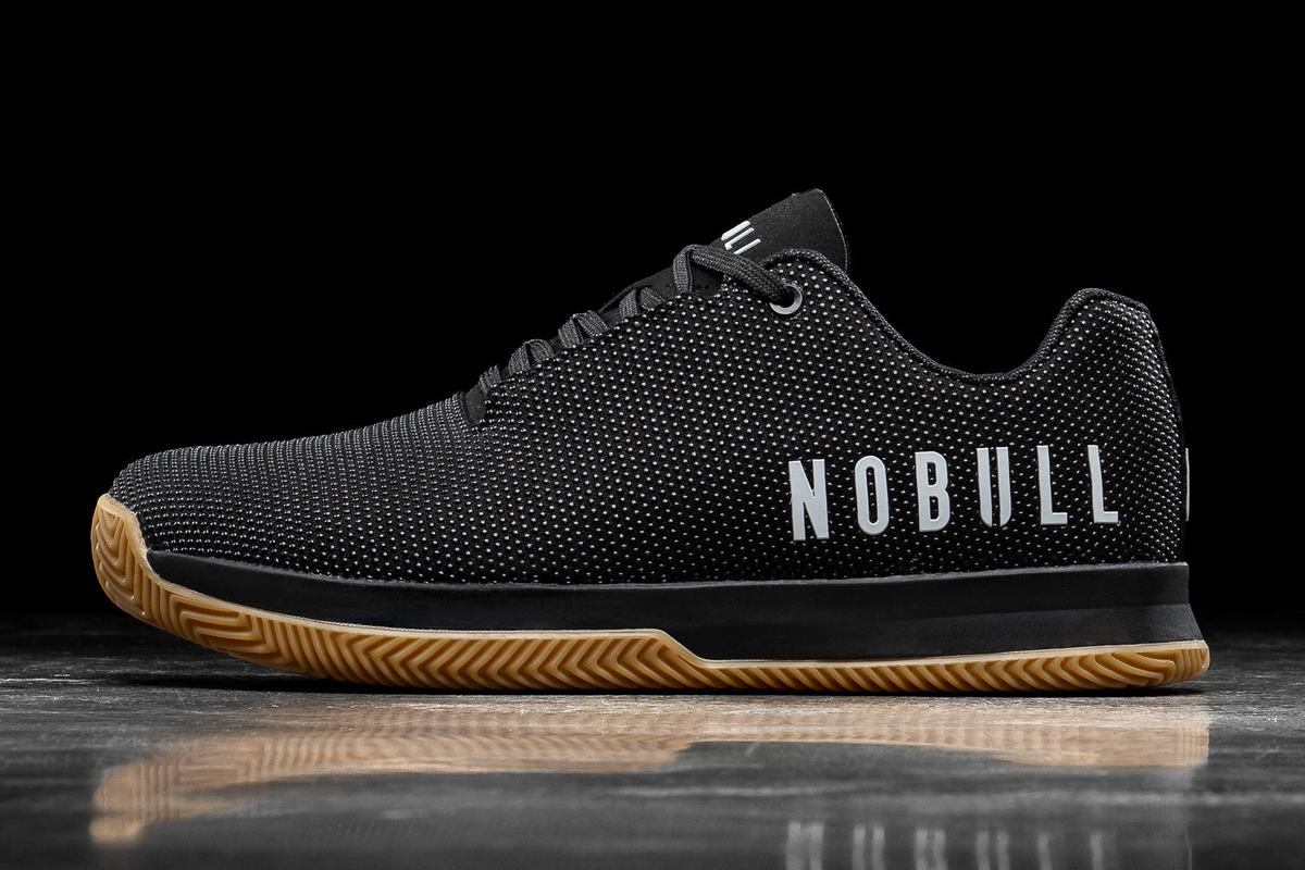 Basket Nobull Superfabric Court Trainer Homme Noir | ZO9027465