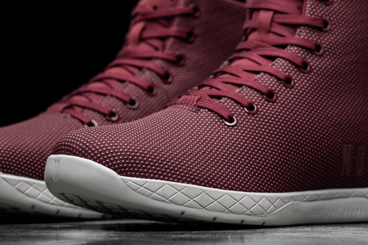 Basket Nobull Superfabric High-Top Arctic Trainer Homme Rouge Foncé | XL6318759