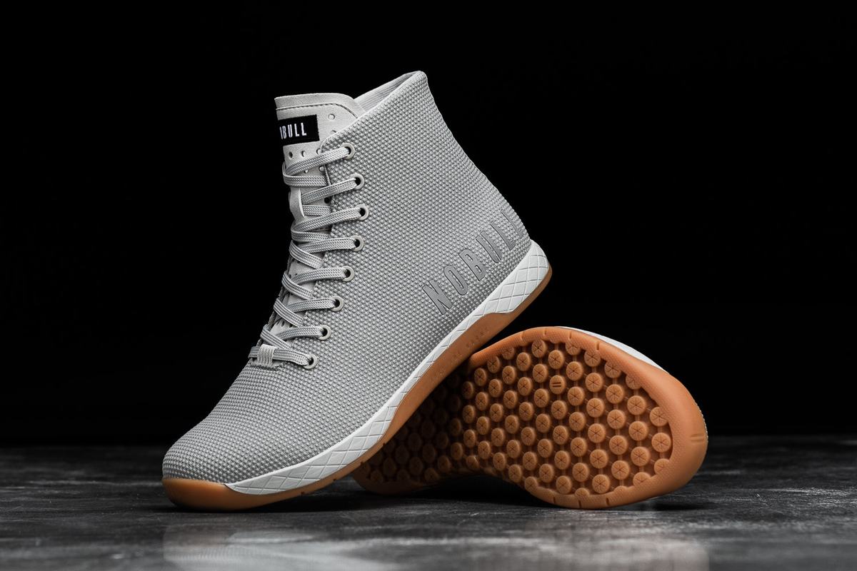 Basket Nobull Superfabric High-Top Arctic Trainer Homme Grise Marron | XM3280941