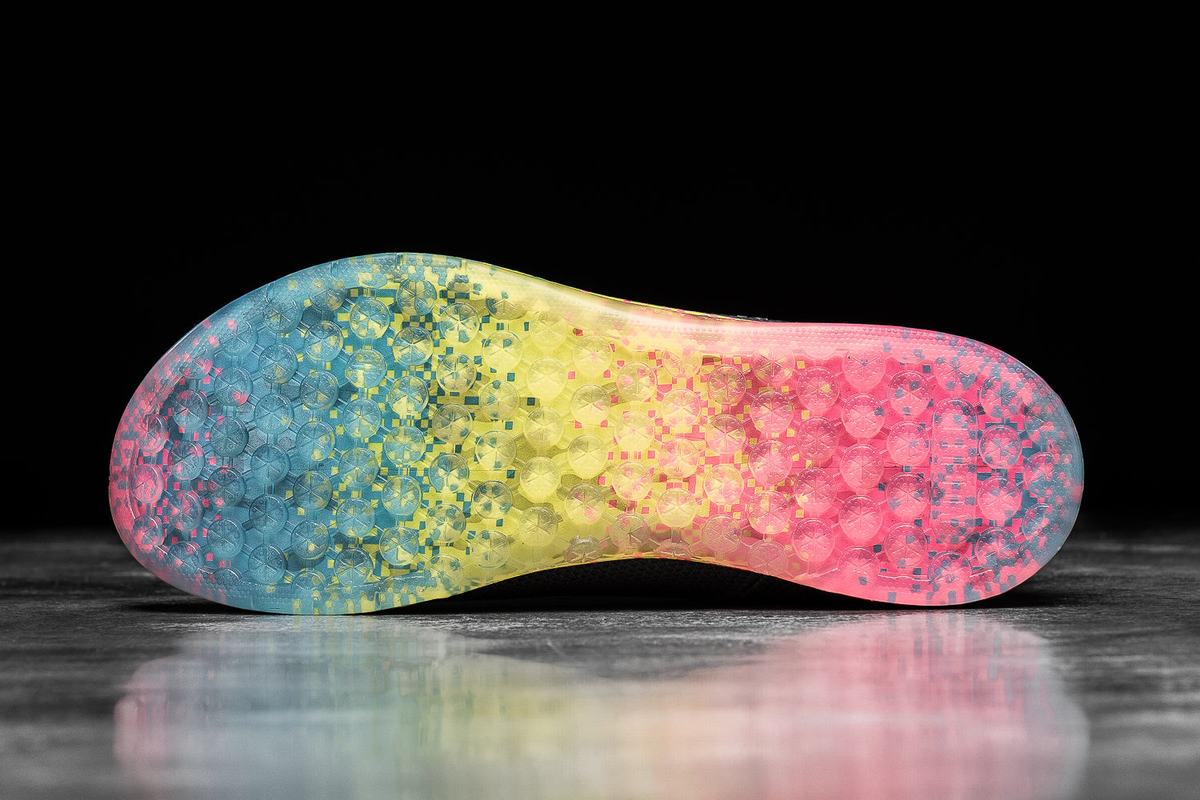 Basket Nobull Superfabric High-Top Neon Trainer Femme Grise Foncé | PL6857943