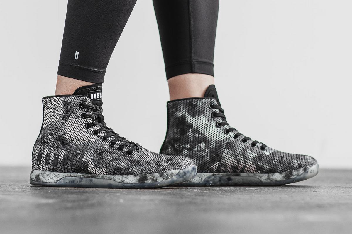 Basket Nobull Superfabric High-Top Tie-Dye Trainer Femme Grise | DX3609741