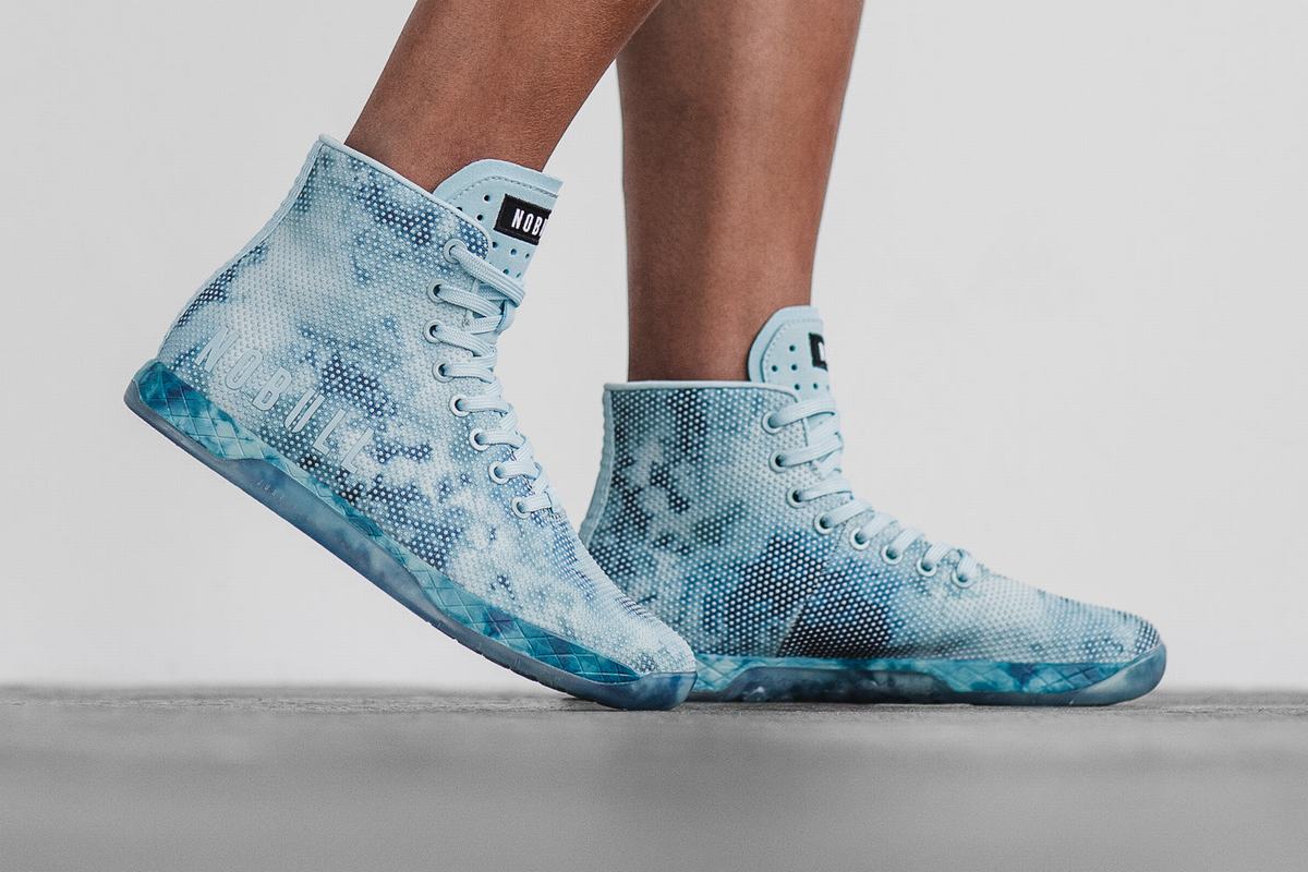 Basket Nobull Superfabric High-Top Tie-Dye Trainer Femme Menthe | QV4916038