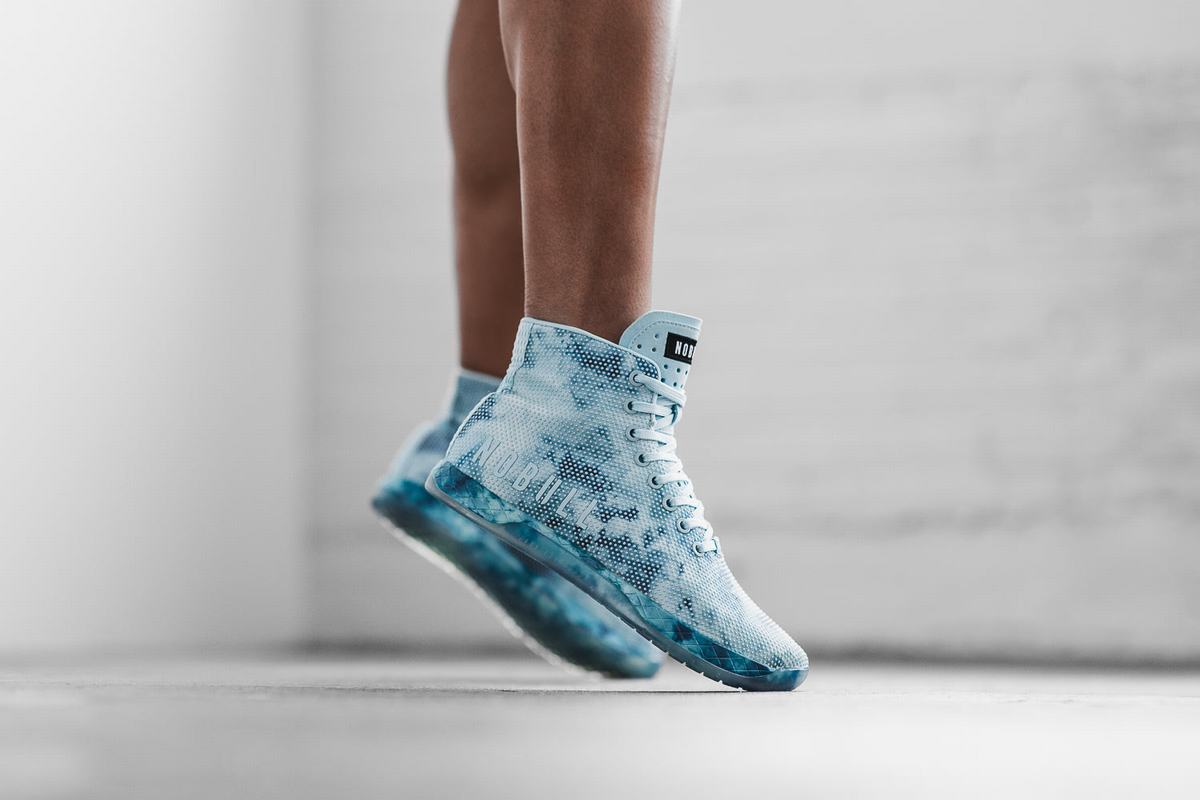 Basket Nobull Superfabric High-Top Tie-Dye Trainer Femme Menthe | QV4916038