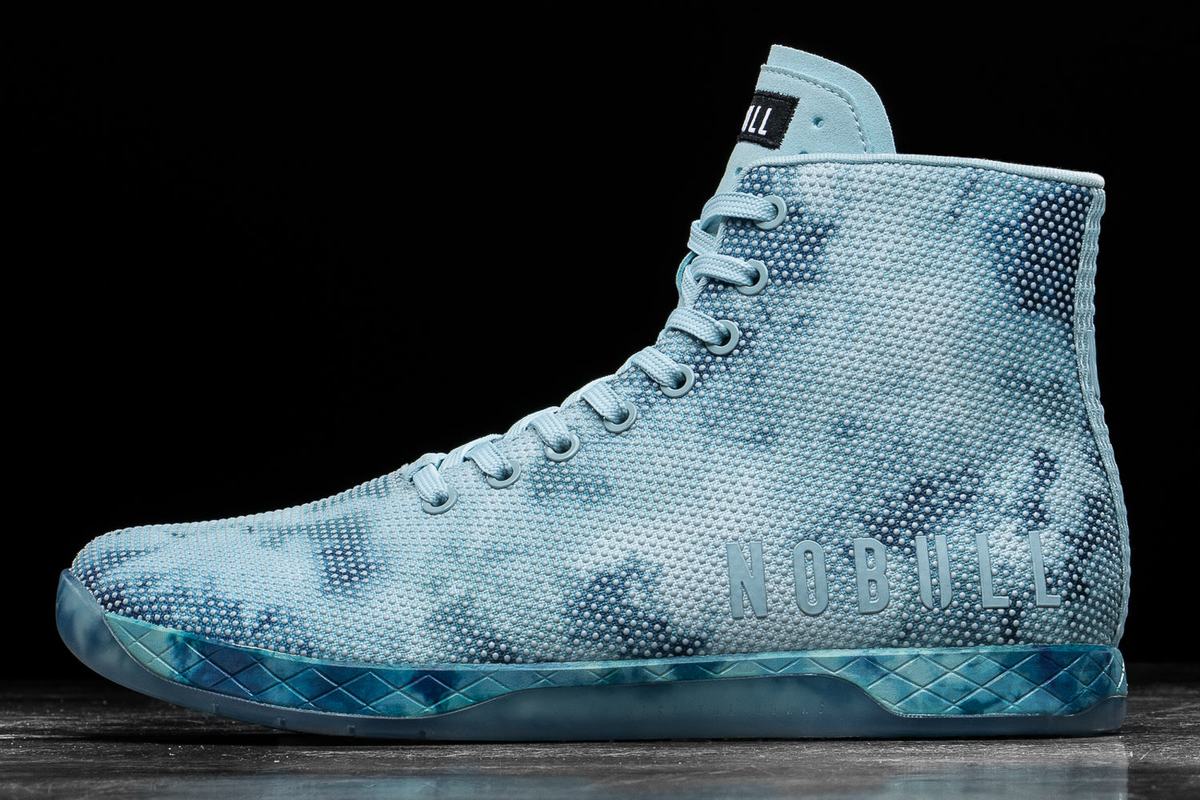 Basket Nobull Superfabric High-Top Tie-Dye Trainer Femme Menthe | QV4916038
