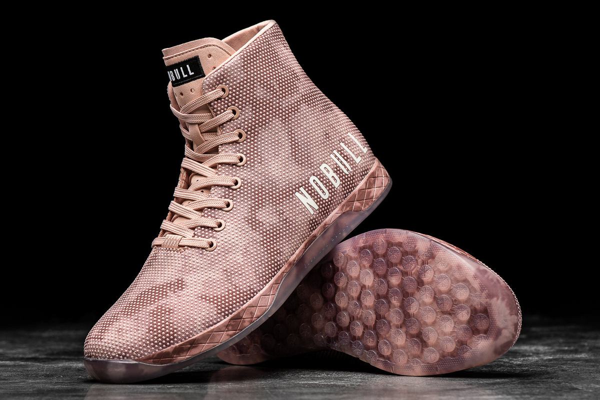 Basket Nobull Superfabric High-Top Tie-Dye Trainer Homme Rose | TH5783460