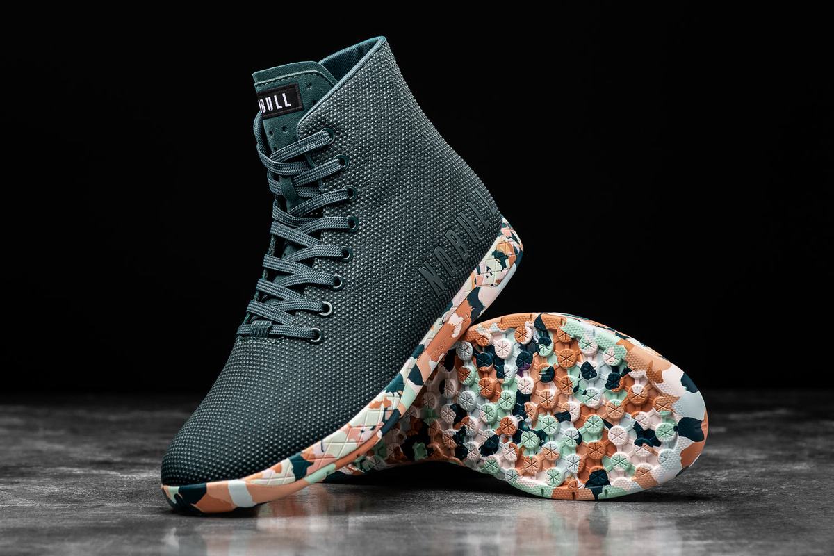 Basket Nobull Superfabric High-Top Trainer Homme Vert | BE9576214