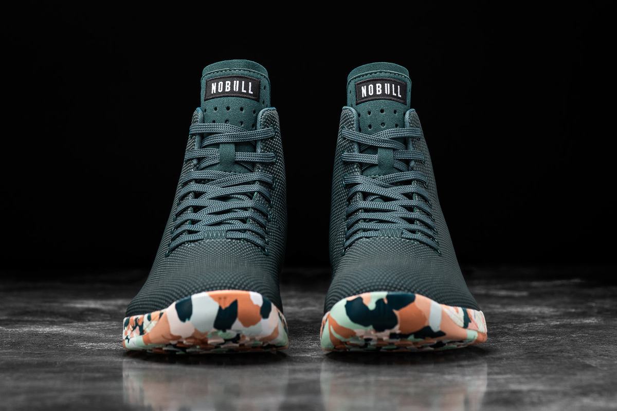 Basket Nobull Superfabric High-Top Trainer Homme Vert | BE9576214