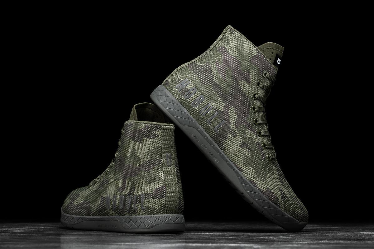 Basket Nobull Superfabric High-Top Trainer Homme Camouflage | CX2564301