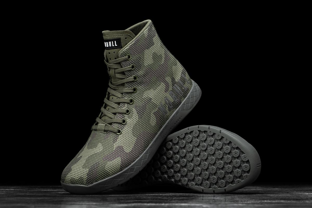 Basket Nobull Superfabric High-Top Trainer Homme Camouflage | CX2564301