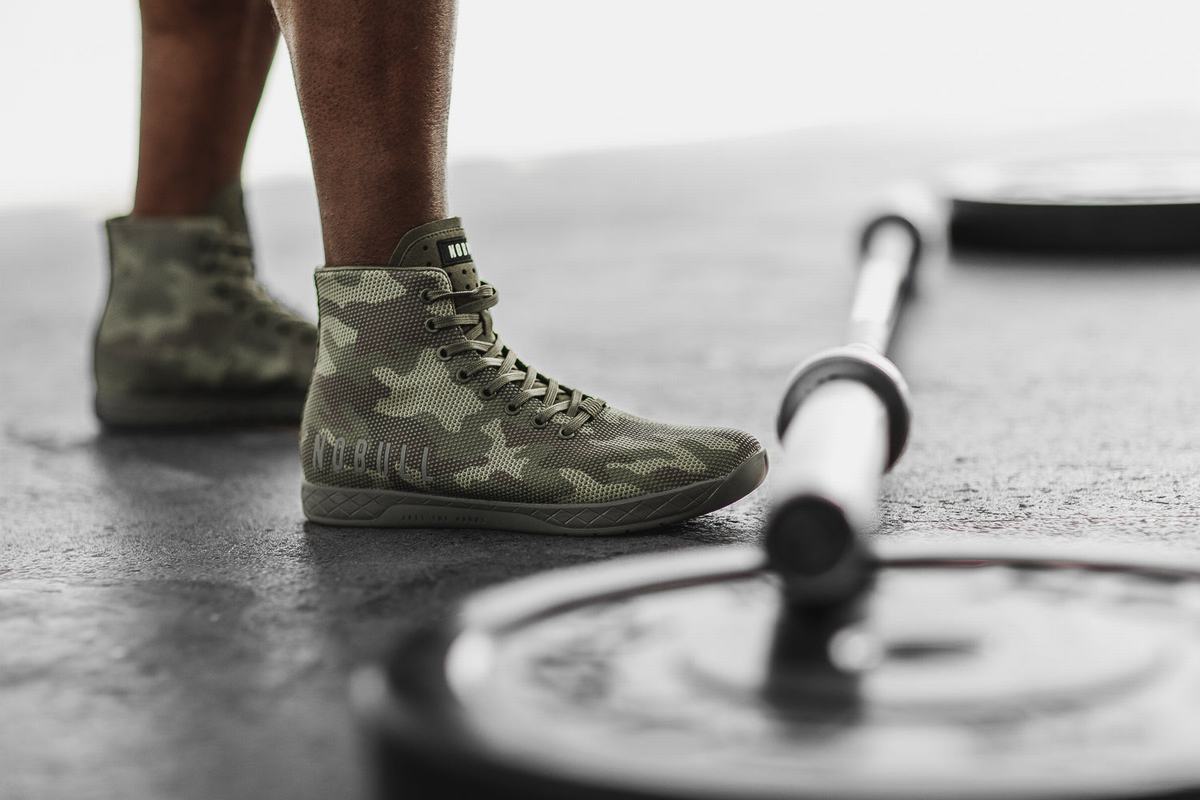 Basket Nobull Superfabric High-Top Trainer Homme Camouflage | CX2564301