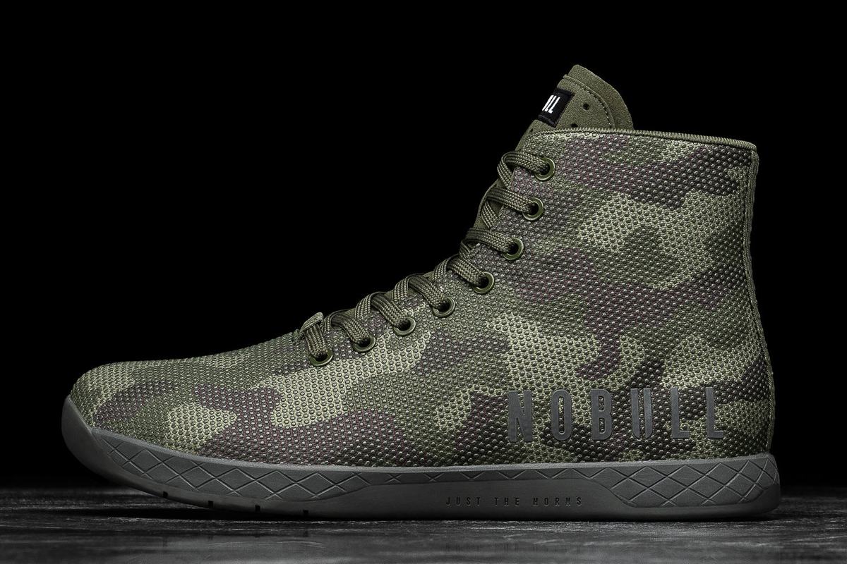 Basket Nobull Superfabric High-Top Trainer Homme Camouflage | CX2564301