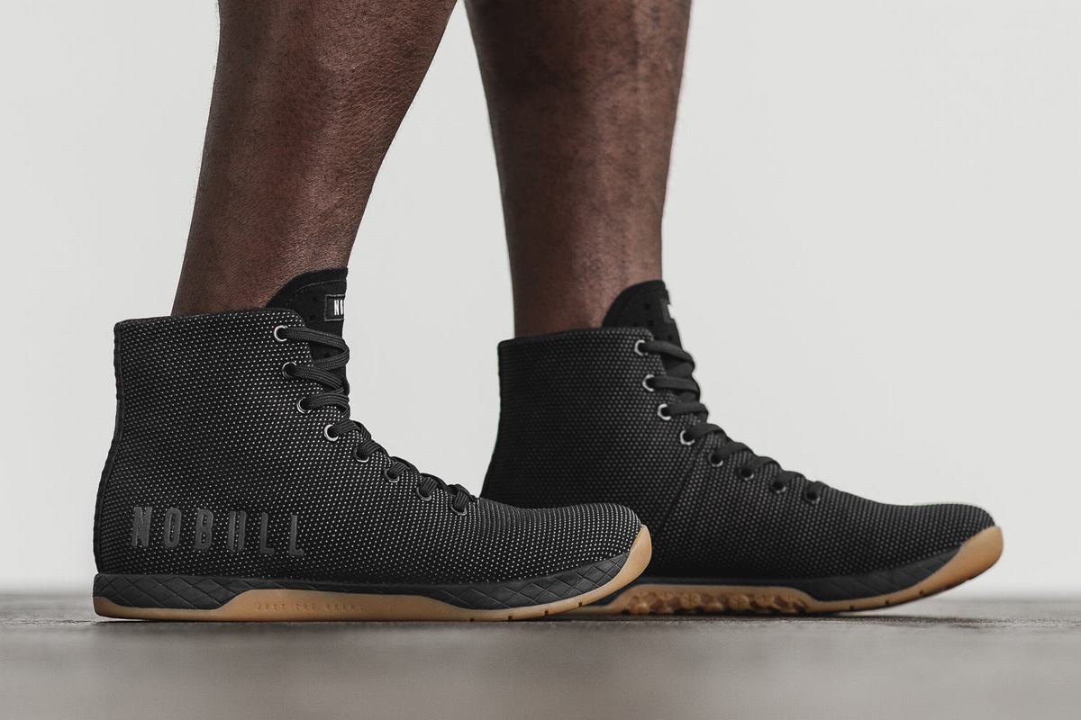 Basket Nobull Superfabric High-Top Trainer Homme Noir | DS2347985