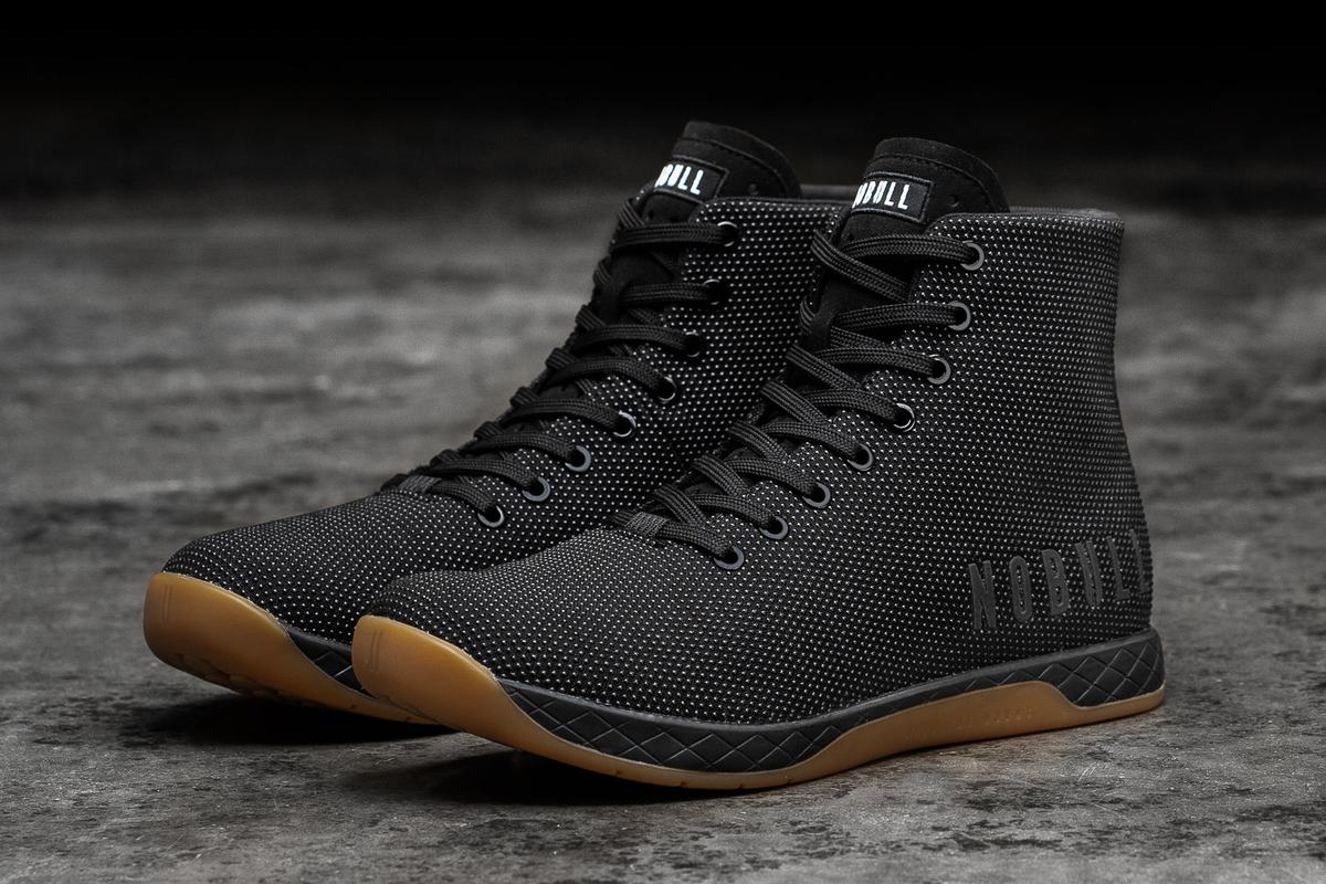 Basket Nobull Superfabric High-Top Trainer Homme Noir | DS2347985