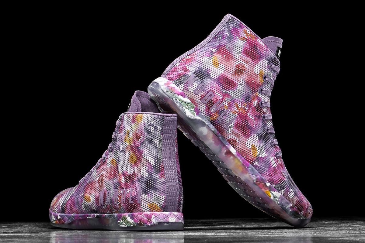 Basket Nobull Superfabric High-Top Trainer Femme Violette | FI4059137