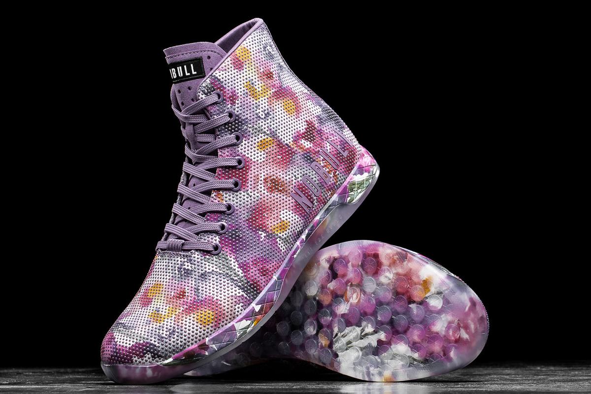 Basket Nobull Superfabric High-Top Trainer Femme Violette | FI4059137