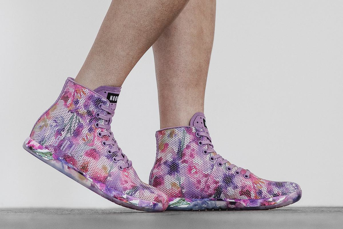 Basket Nobull Superfabric High-Top Trainer Femme Violette | FI4059137