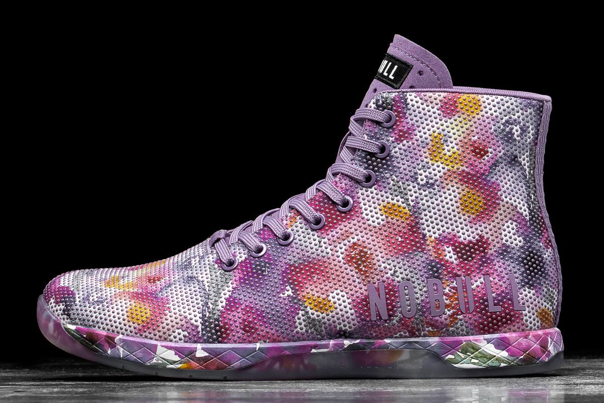 Basket Nobull Superfabric High-Top Trainer Femme Violette | FI4059137