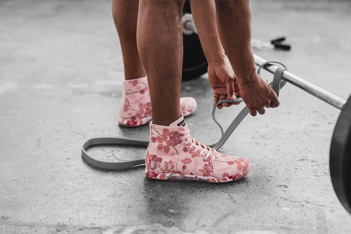 Basket Nobull Superfabric High-Top Trainer Homme Rose | HP2587364