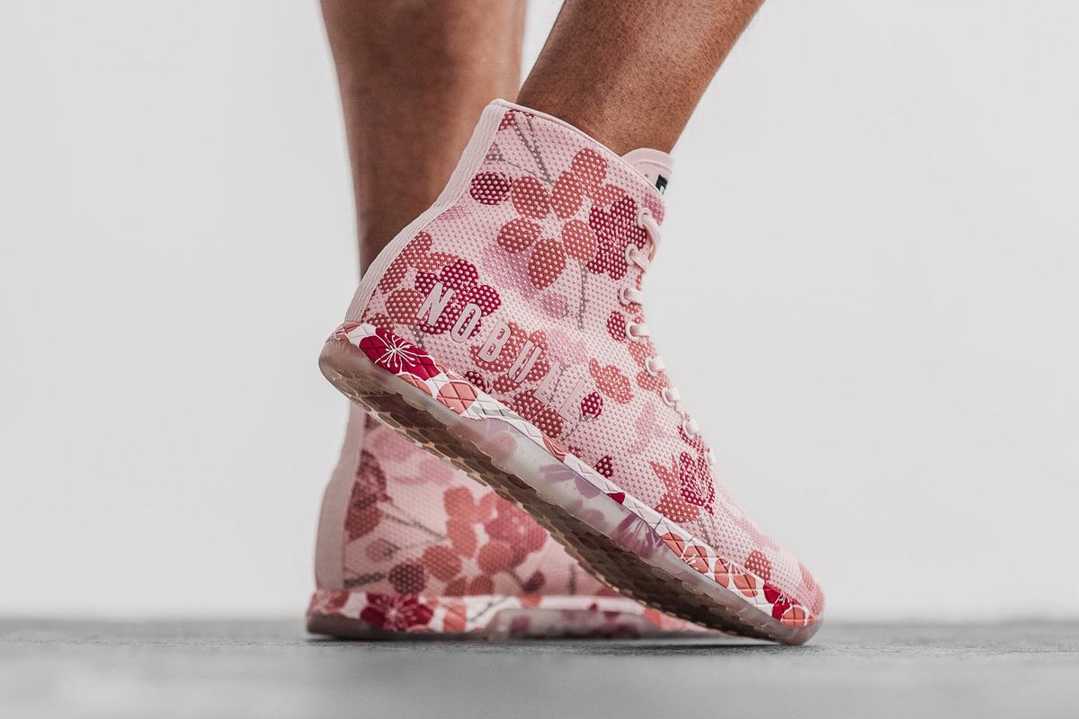 Basket Nobull Superfabric High-Top Trainer Homme Rose | HP2587364