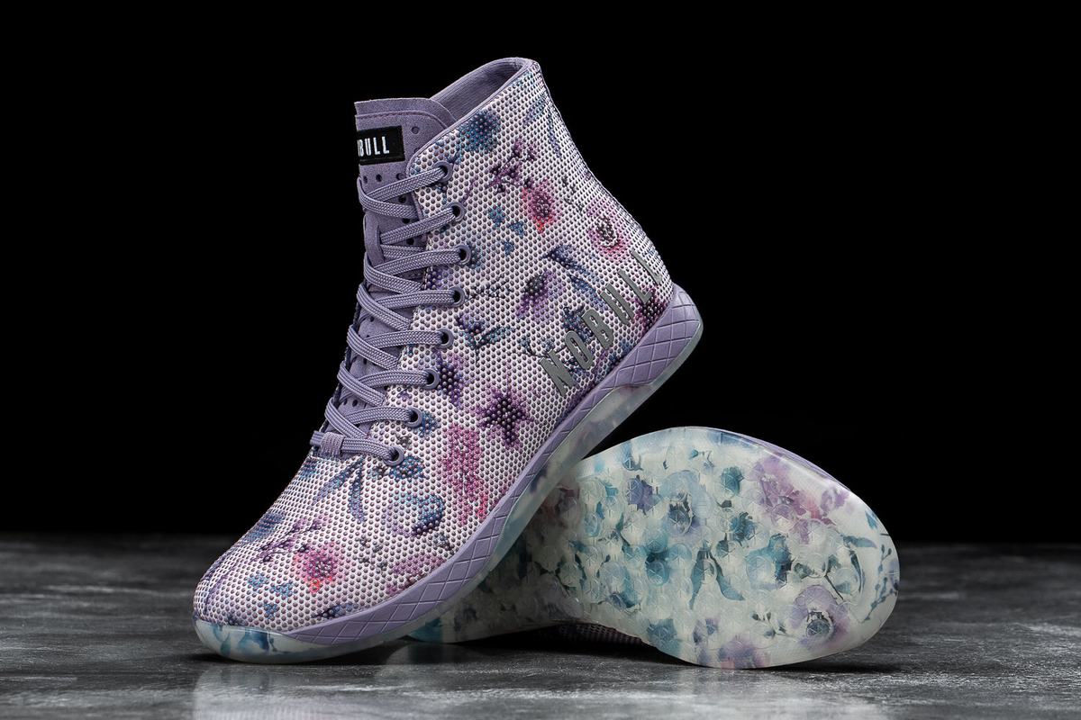 Basket Nobull Superfabric High-Top Trainer Homme Violette | KD1327649