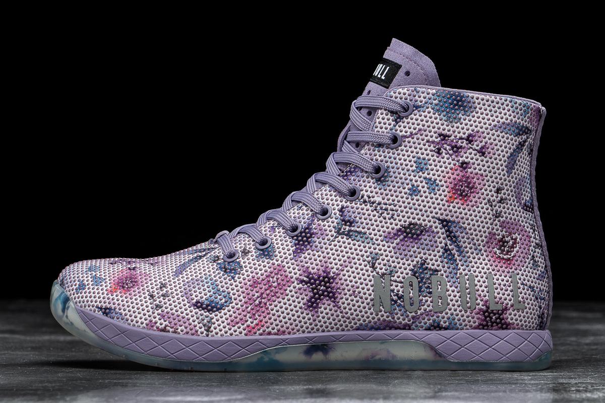 Basket Nobull Superfabric High-Top Trainer Homme Violette | KD1327649