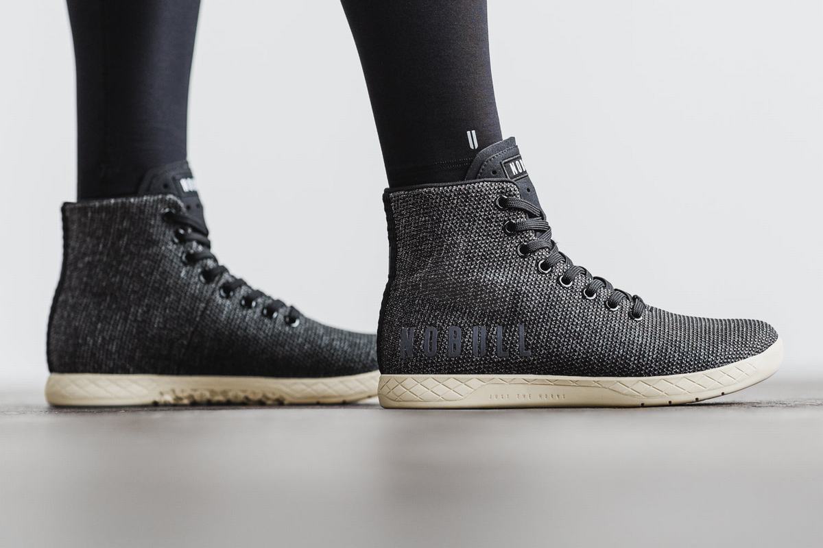 Basket Nobull Superfabric High-Top Trainer Femme Noir | LM6974205