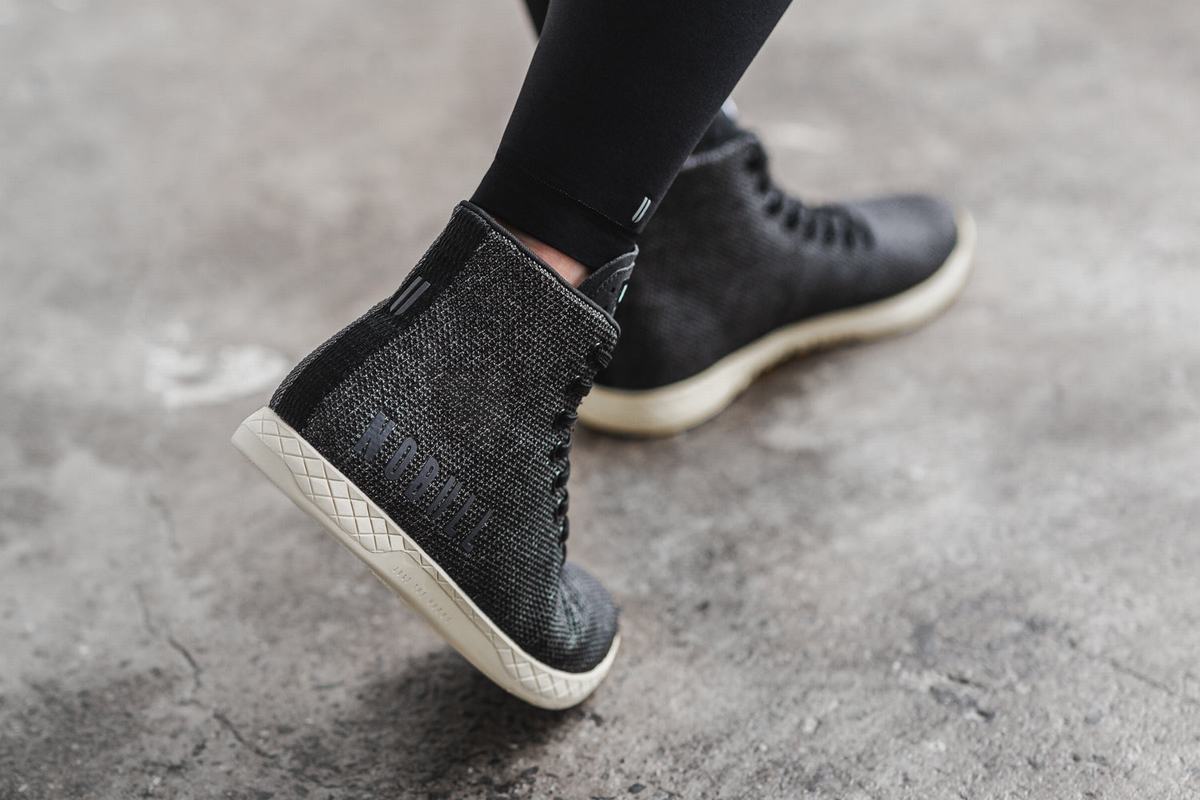 Basket Nobull Superfabric High-Top Trainer Femme Noir | LM6974205