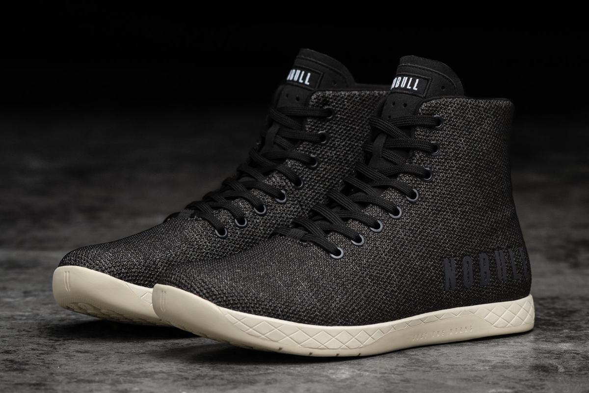 Basket Nobull Superfabric High-Top Trainer Femme Noir | LM6974205
