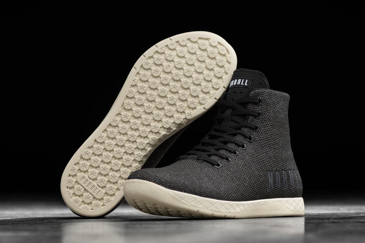 Basket Nobull Superfabric High-Top Trainer Femme Noir | LM6974205