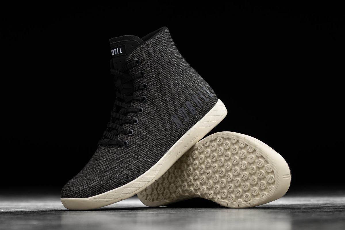 Basket Nobull Superfabric High-Top Trainer Femme Noir | LM6974205