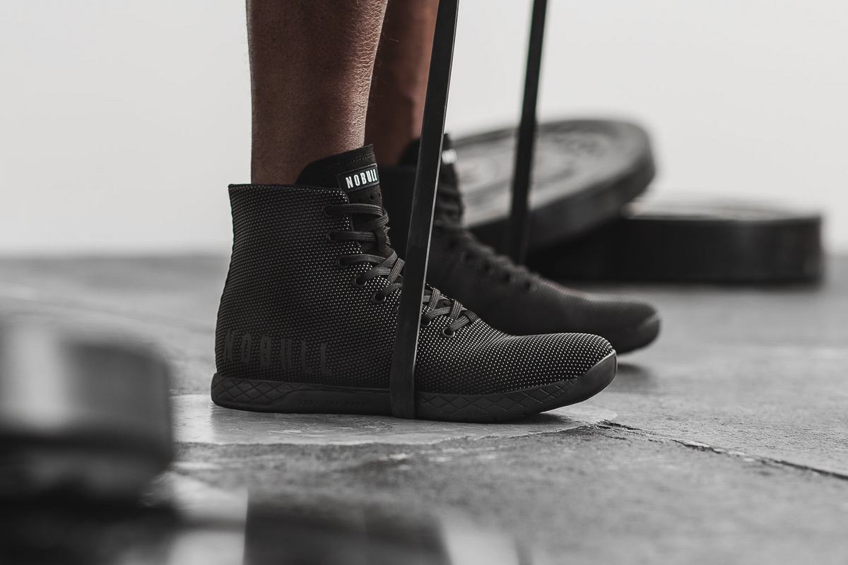 Basket Nobull Superfabric High-Top Trainer Homme Noir | OL5602948