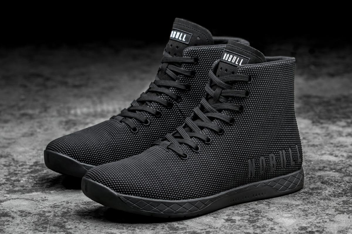 Basket Nobull Superfabric High-Top Trainer Homme Noir | OL5602948