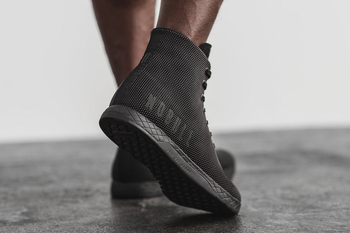 Basket Nobull Superfabric High-Top Trainer Homme Noir | OL5602948