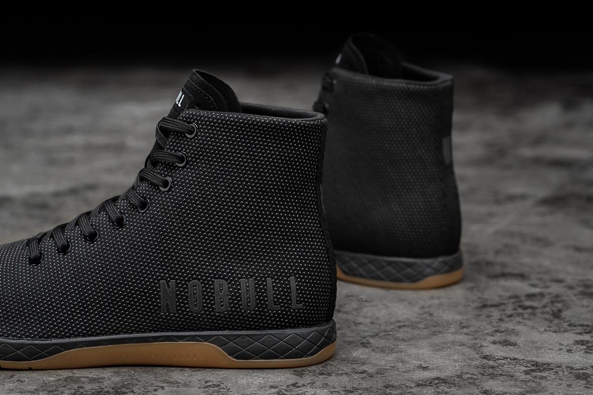 Basket Nobull Superfabric High-Top Trainer Femme Noir | SX9540613