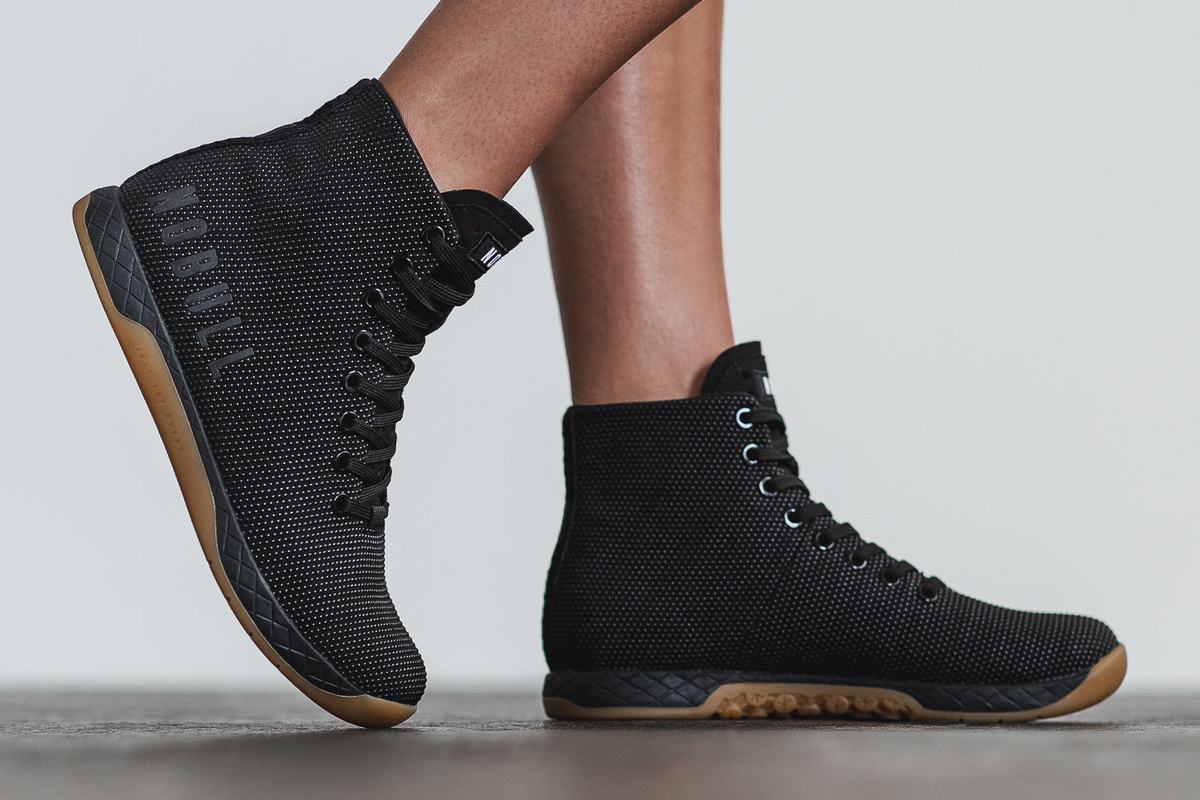Basket Nobull Superfabric High-Top Trainer Femme Noir | SX9540613