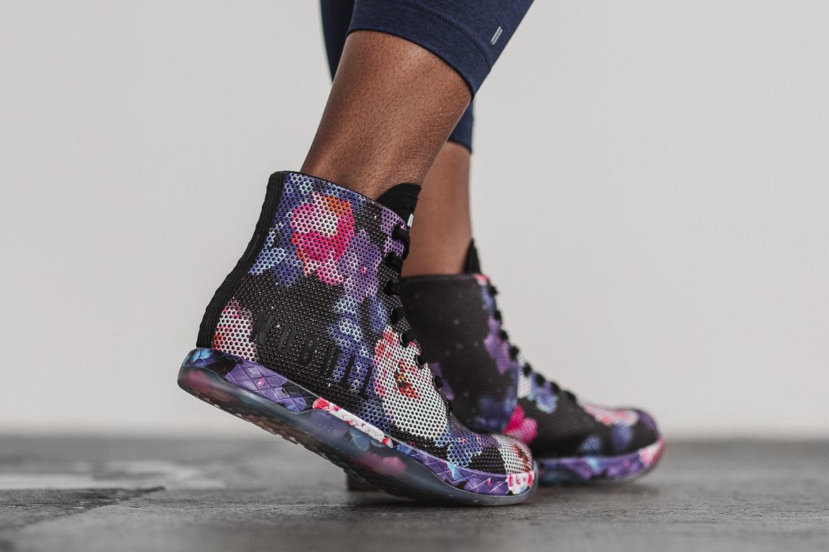 Basket Nobull Superfabric High-Top Trainer Femme Noir Violette | TJ7139206