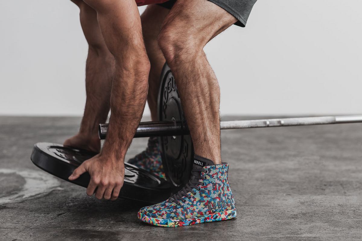 Basket Nobull Superfabric High-Top Trainer Homme Multicolore | VC4581637