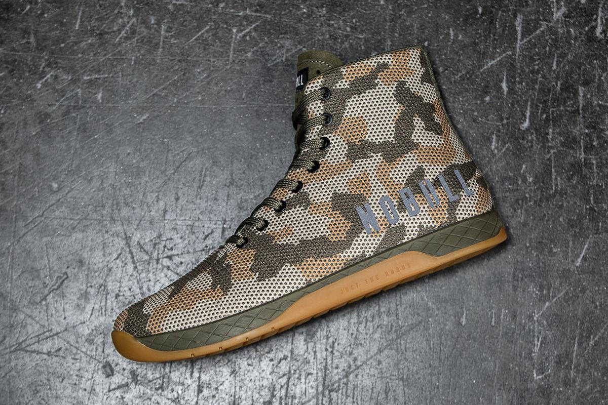 Basket Nobull Superfabric High-Top Woodland Trainer Femme Camouflage | GP9542186