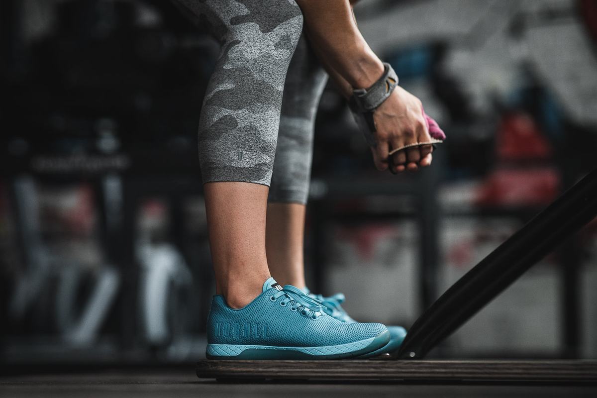 Basket Nobull Superfabric Neon Trainer Femme Bleu | RL5403816