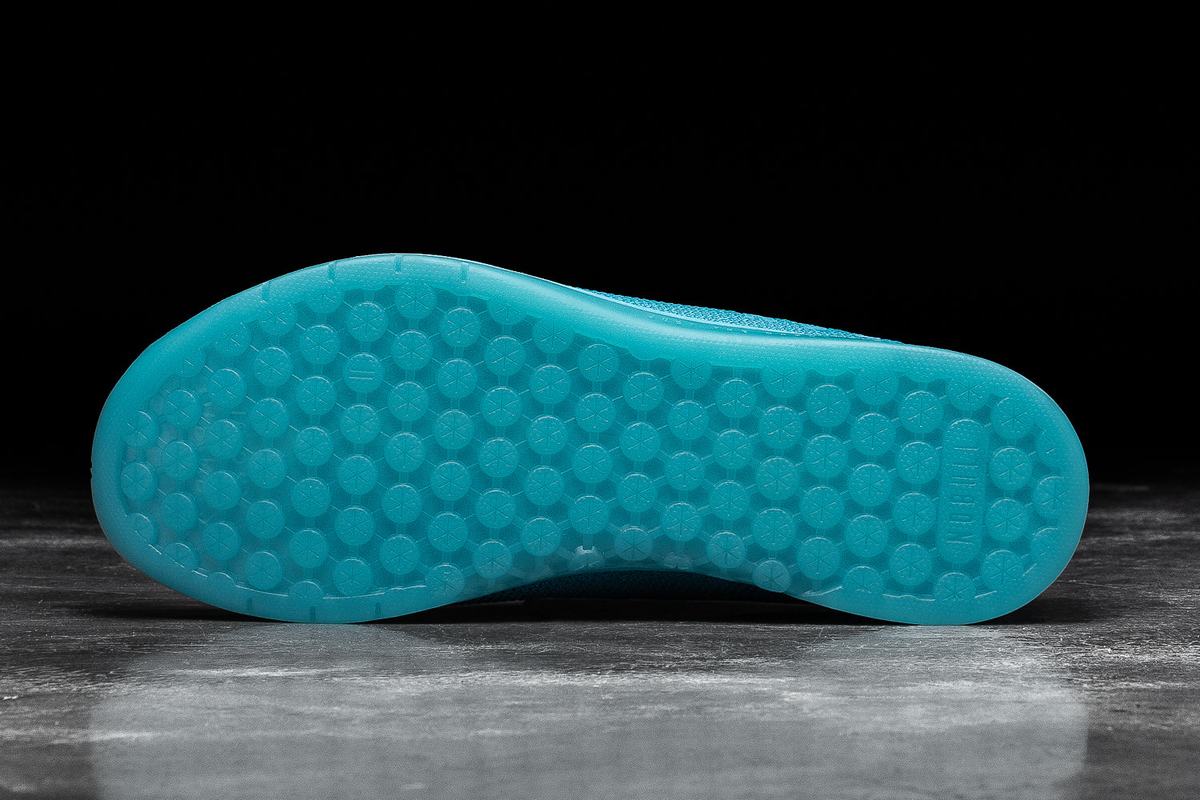 Basket Nobull Superfabric Neon Trainer Femme Bleu | RL5403816