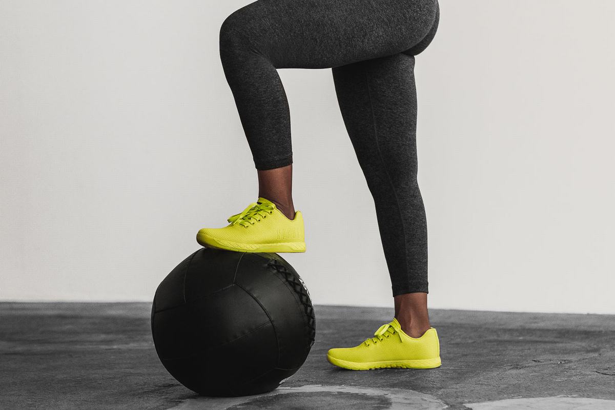 Basket Nobull Superfabric Neon Trainer Femme Vert Clair | VF3685921