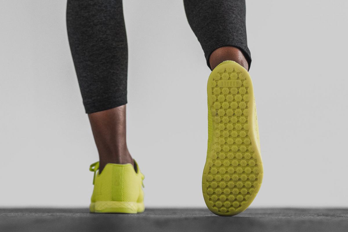 Basket Nobull Superfabric Neon Trainer Femme Vert Clair | VF3685921