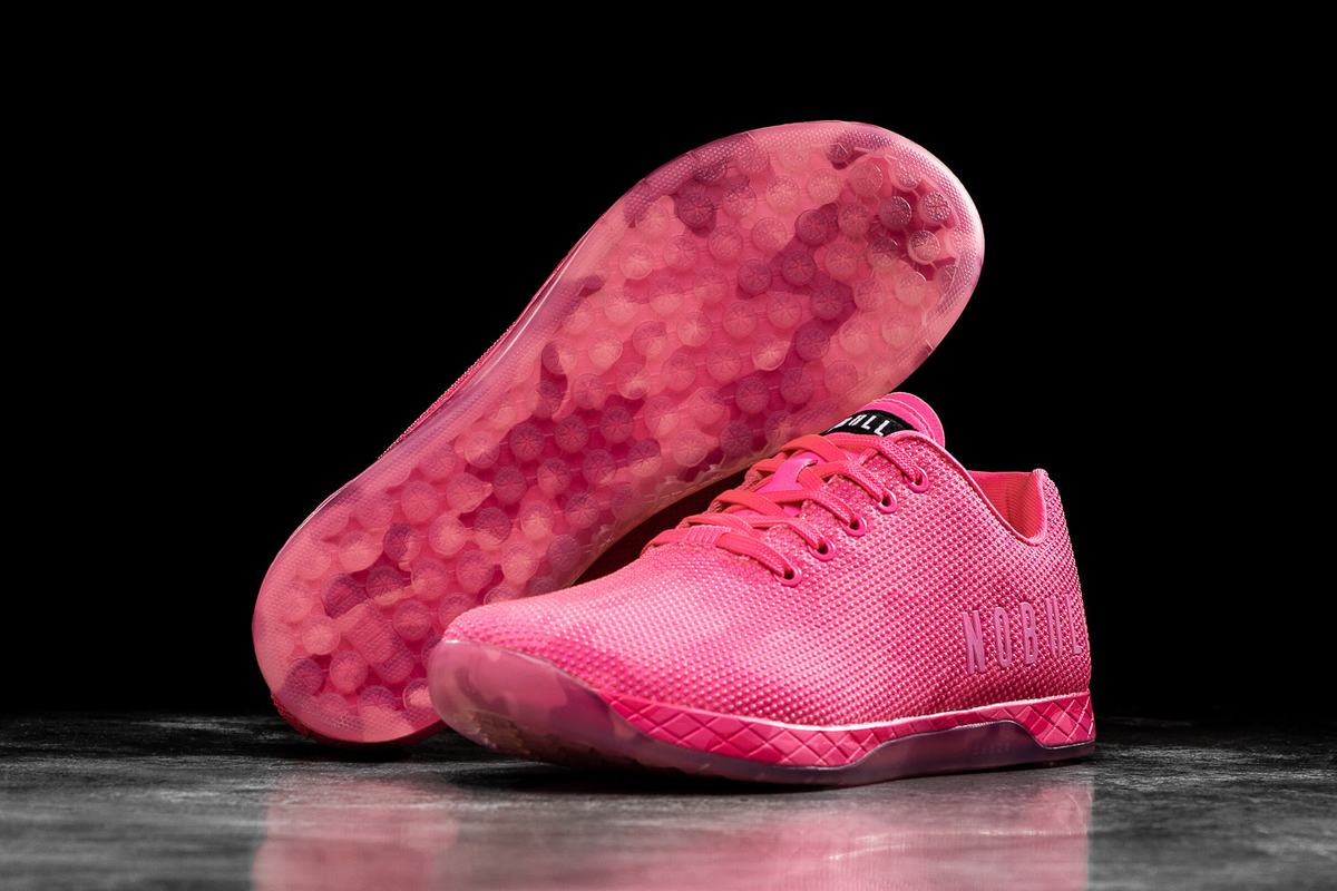 Basket Nobull Superfabric Neon Trainer Homme Rose Camouflage | YI9286375