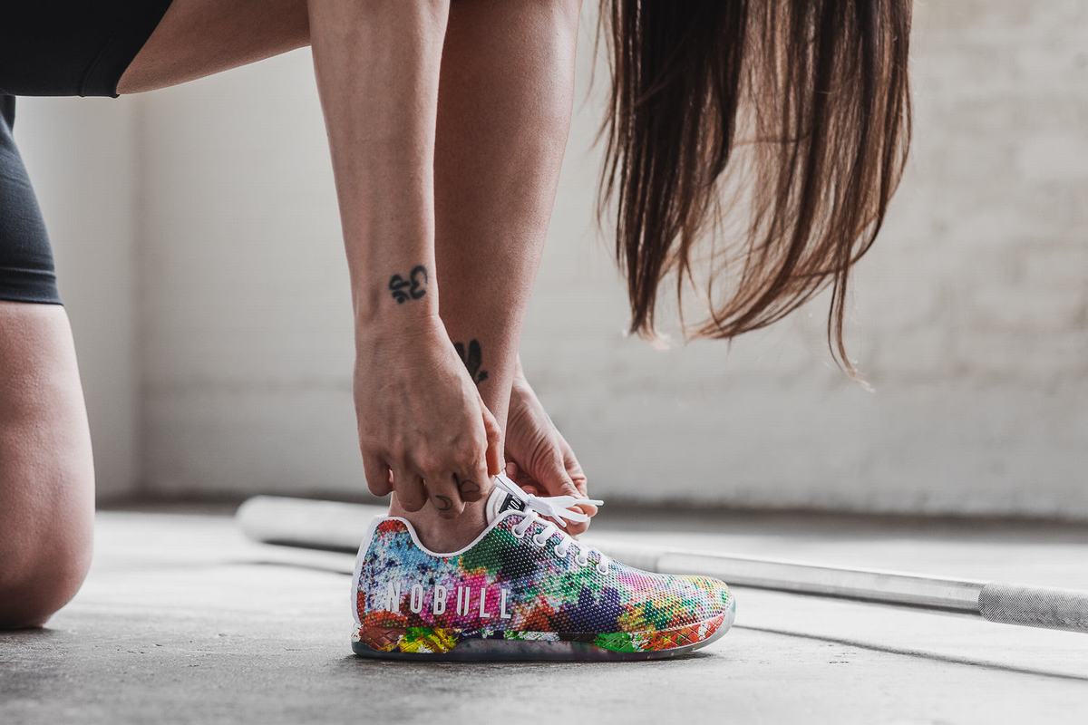 Basket Nobull Superfabric Pride Art Work Trainer Femme Multicolore | VR8619250