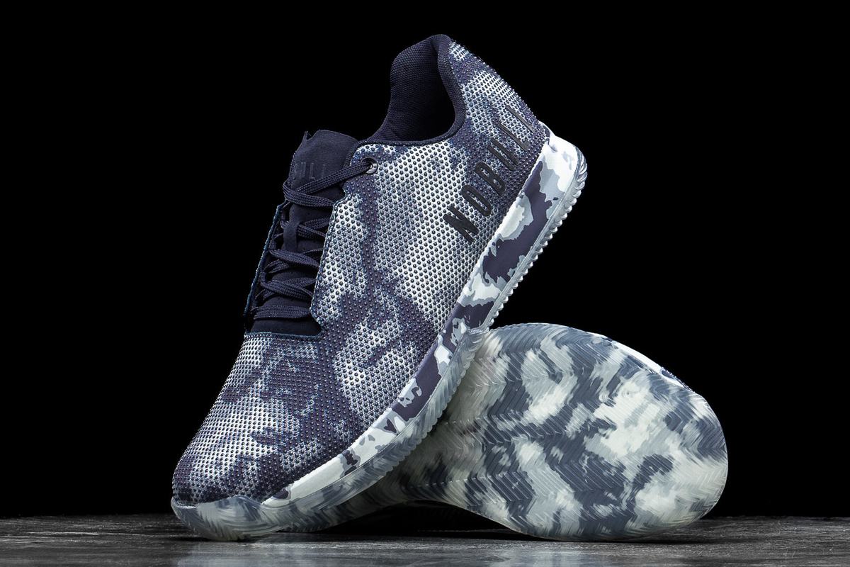 Basket Nobull Superfabric Tie-Dye Court Trainer Femme Bleu Marine | AD8346502