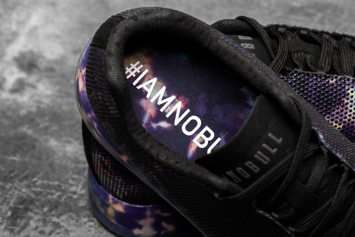 Basket Nobull Superfabric Tie-Dye Trainer Homme Violette Noir | BD0982163