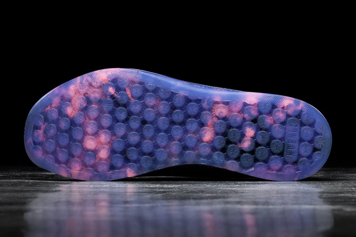 Basket Nobull Superfabric Tie-Dye Trainer Femme Indigo Rose | BL4503917