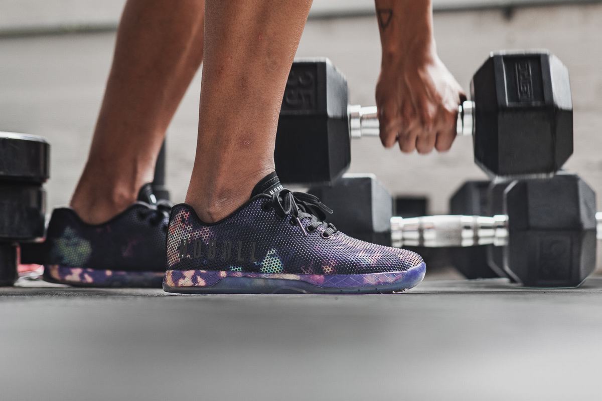 Basket Nobull Superfabric Tie-Dye Trainer Femme Violette Noir | CP8901654
