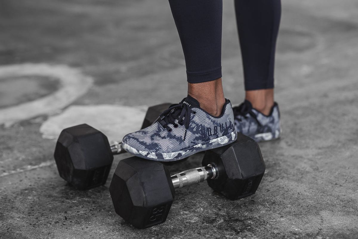 Basket Nobull Superfabric Tie-Dye Trainer Femme Bleu Marine | IY6374095