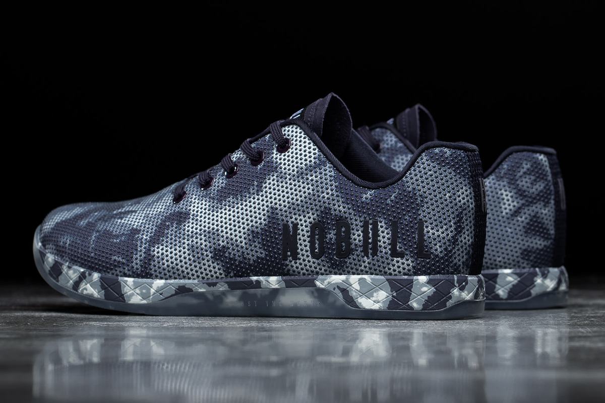 Basket Nobull Superfabric Tie-Dye Trainer Femme Bleu Marine | IY6374095